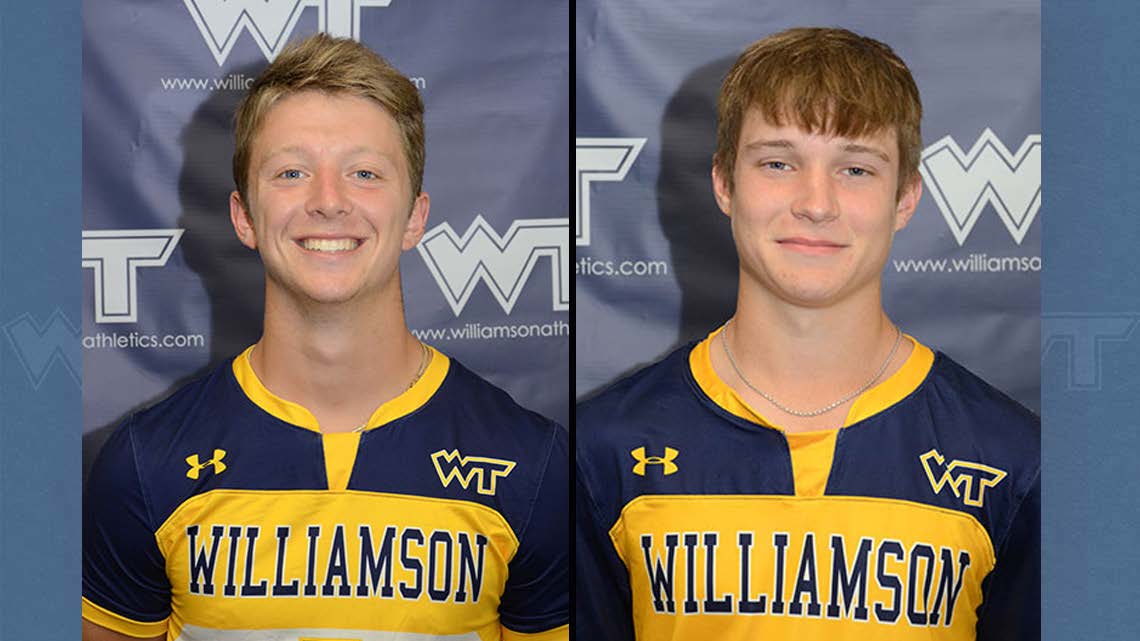 Brandon Cairy (First team) and Zachary Bosak (Second team) were named to the 2023 USCAA Men's Division II Soccer All-American team